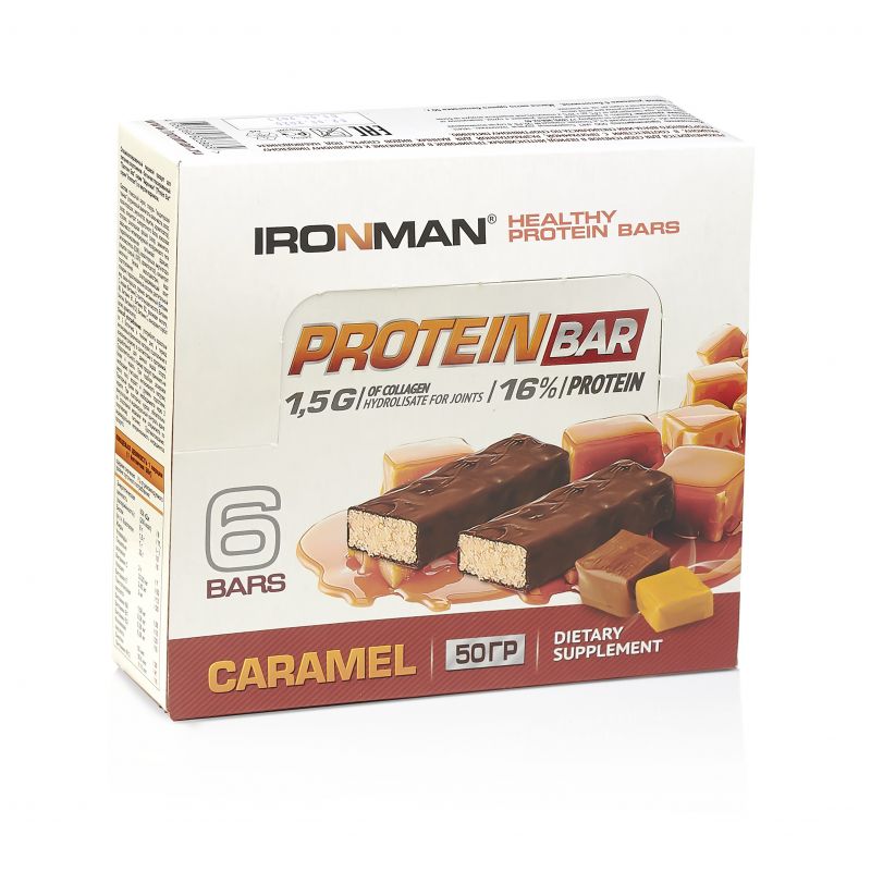 Protein Bar с коллагеном, шоу-бокс 6x50г